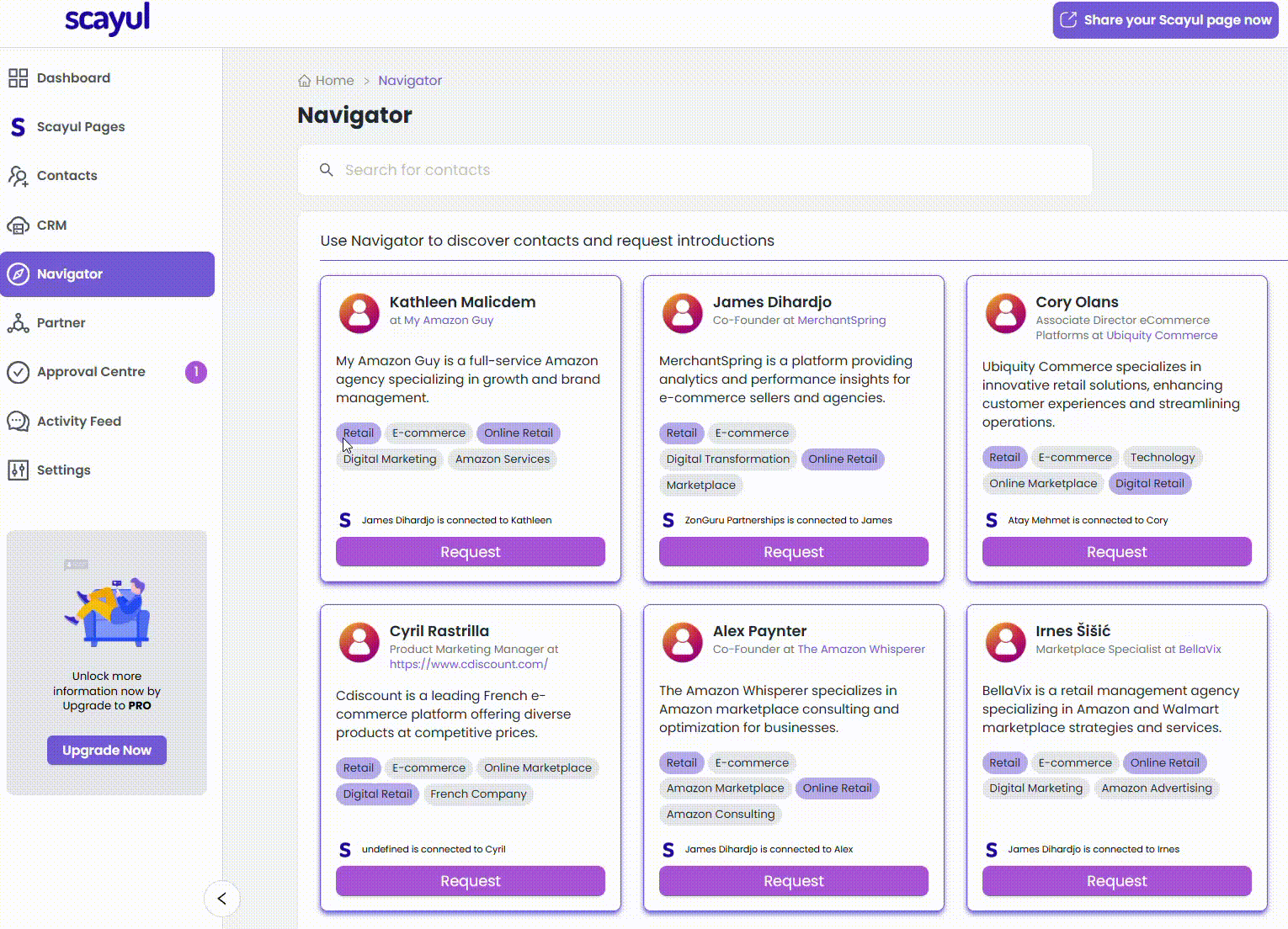Navigator Improvements